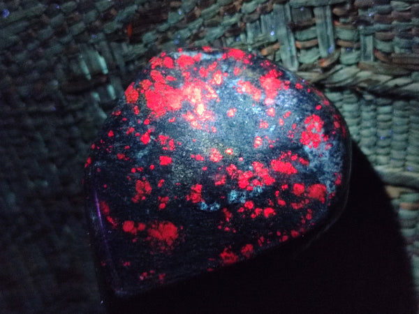 Polished Ruby Corundum In Chrome Verdite Standing Free Forms x 5 From Zimbabwe - Toprock Gemstones and Minerals 