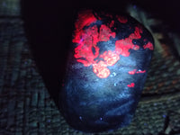 Polished Ruby Corundum In Chrome Verdite Standing Free Forms x 5 From Zimbabwe - Toprock Gemstones and Minerals 
