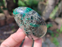 Polished Emerald Mica In Matrix Standing Free Forms x 6 From Mutoko, Zimbabwe - Toprock Gemstones and Minerals 