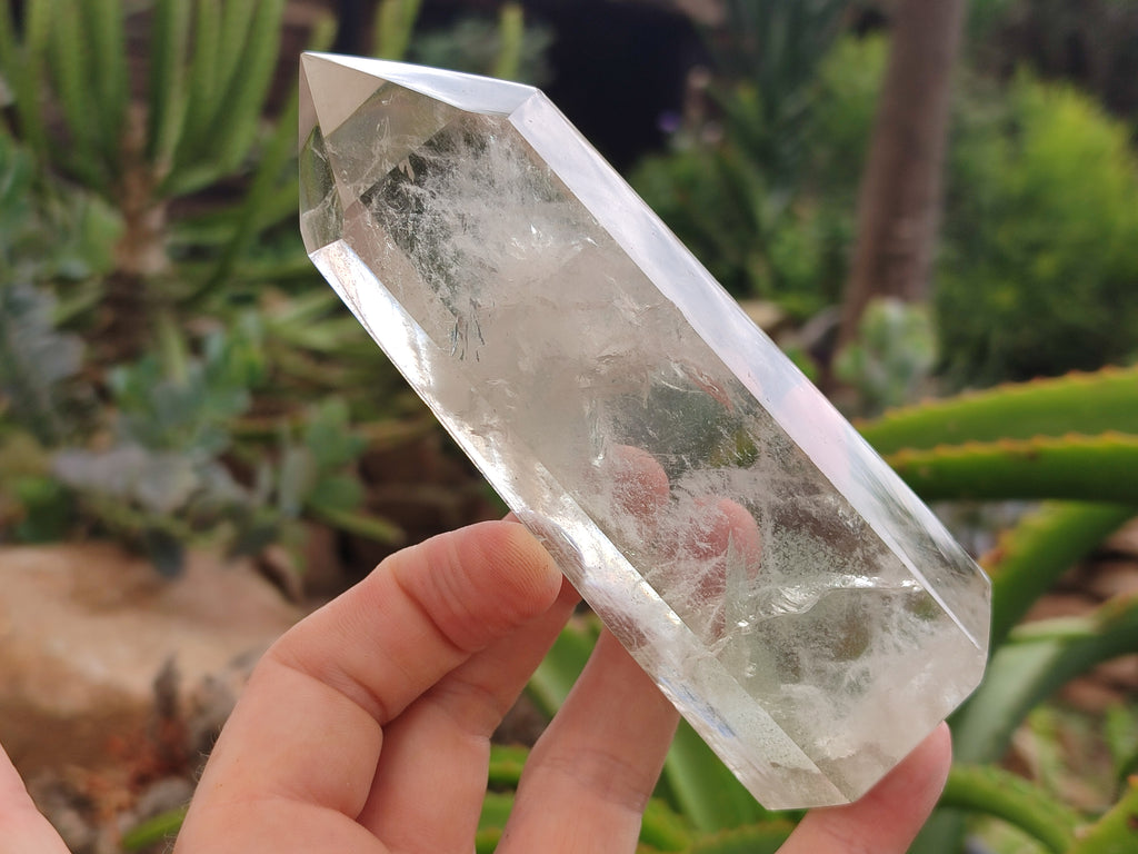 Polished Clear Quartz Crystals x 3 From Madagascar - Toprock Gemstones and Minerals 