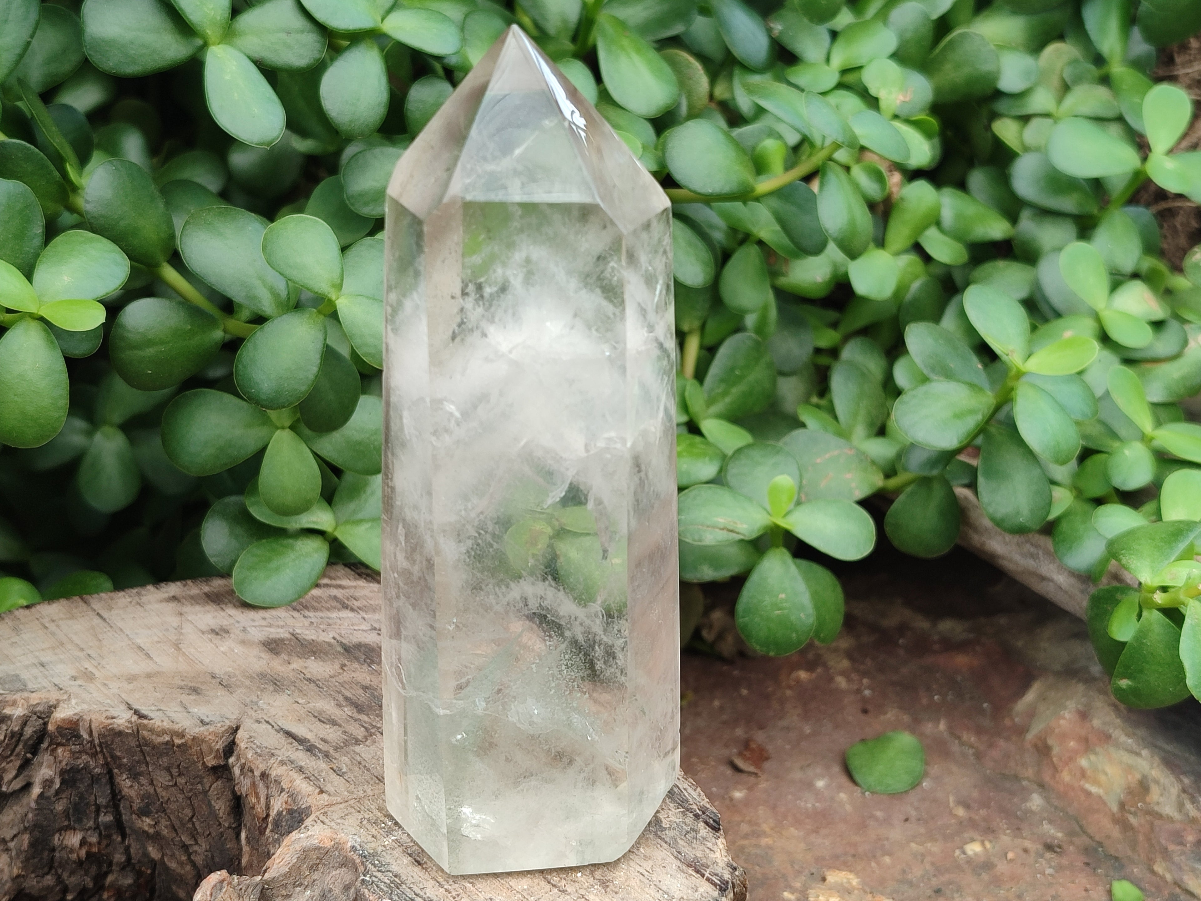 Polished Clear Quartz Crystals x 3 From Madagascar - Toprock Gemstones and Minerals 