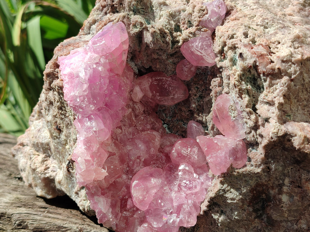 Natural Rare Rhodocalcite Specimen x 1 From Congo - Toprock Gemstones and Minerals 