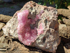 Natural Rare Rhodocalcite Specimen x 1 From Congo - Toprock Gemstones and Minerals 