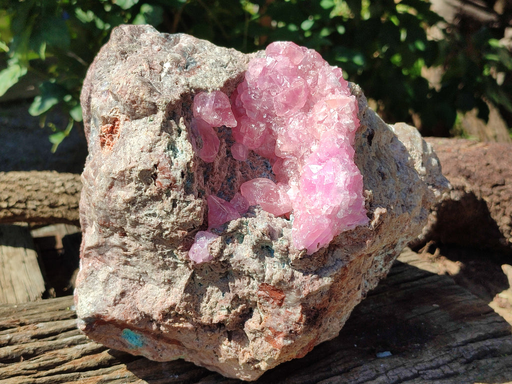 Natural Rare Rhodocalcite Specimen x 1 From Congo - Toprock Gemstones and Minerals 