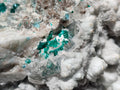 Natural Kaolinite Coated Dolomite On Dioptase Specimen x 1 From Congo - Toprock Gemstones and Minerals 