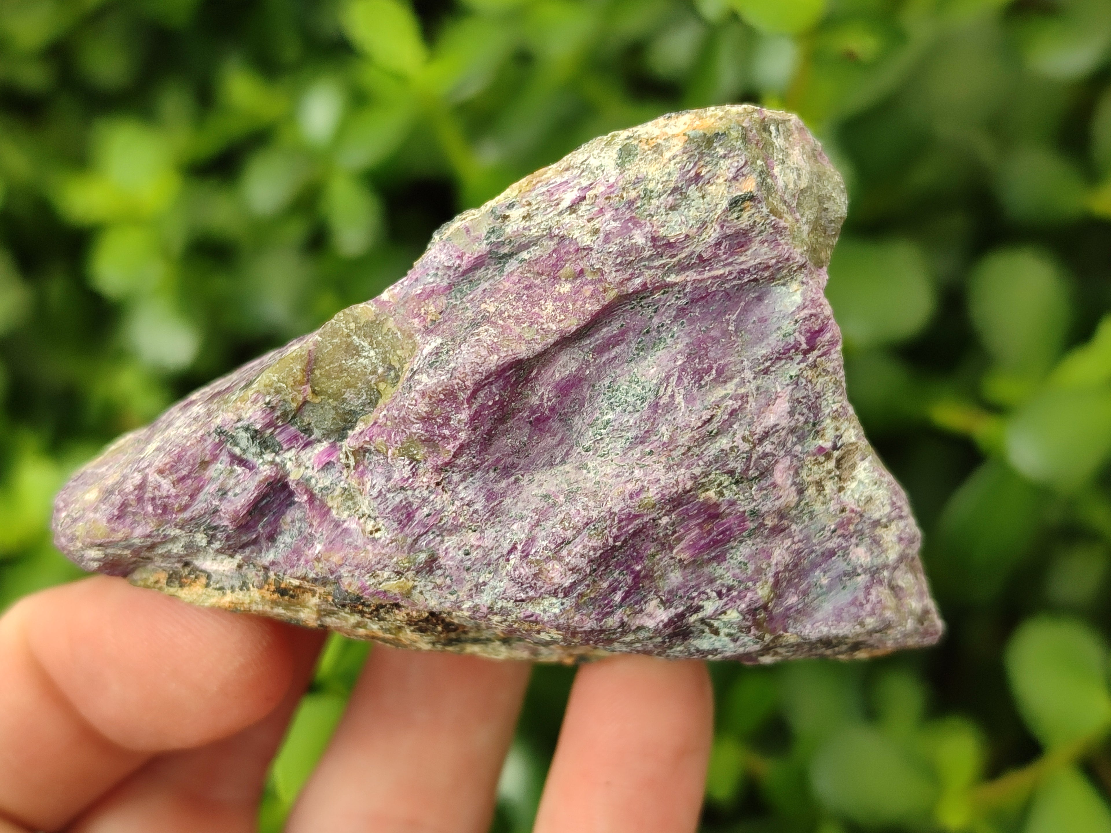 Natural Stichtite Cobbed Specimens x 7 From Barberton, South Africa - Toprock Gemstones and Minerals 