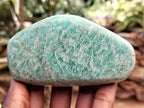Polished Amazonite Standing Free Forms x 12 from Madagascar - Toprock Gemstones and Minerals 