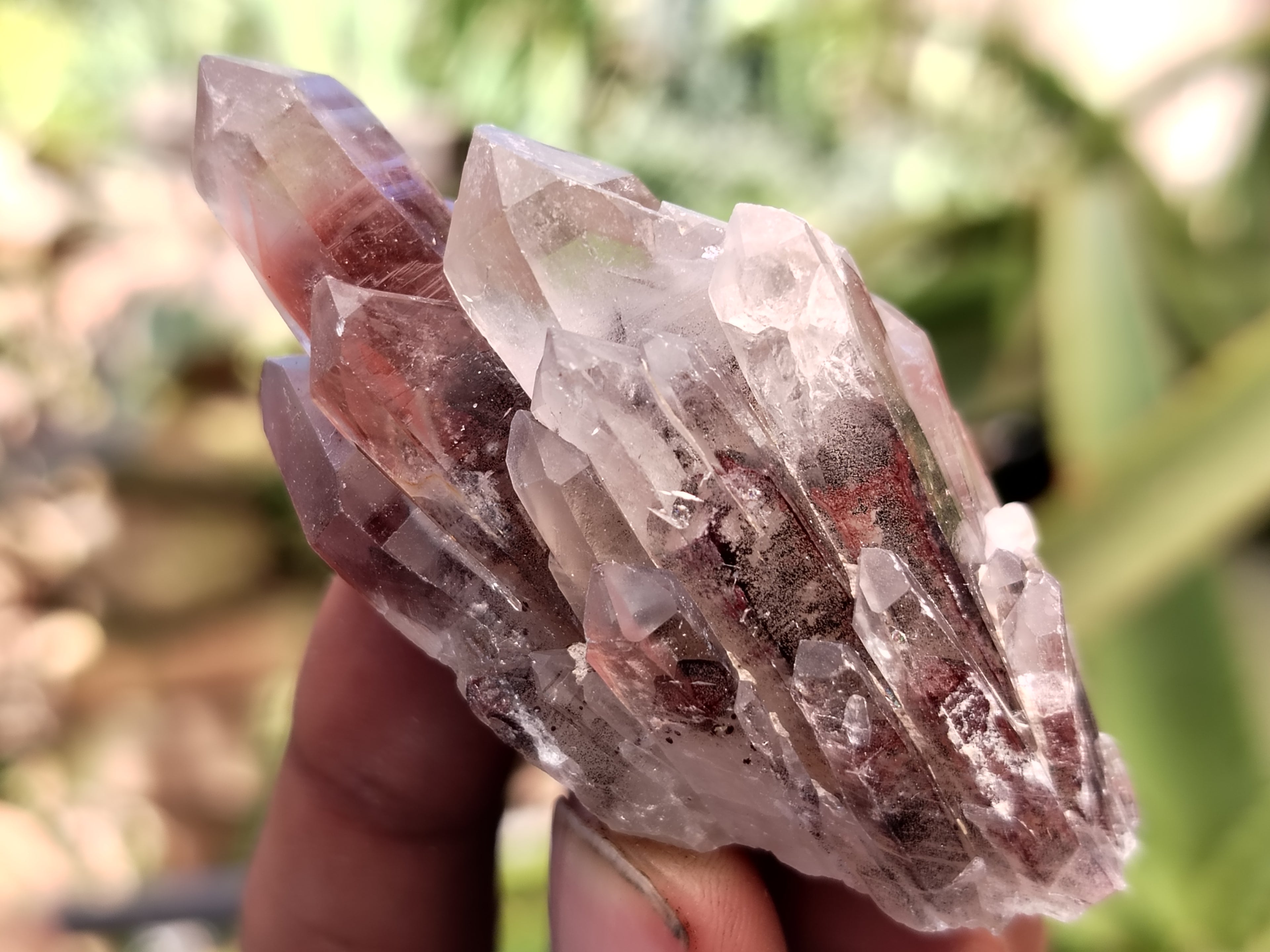 Natural Red Hematoid Quartz Crystals x 35 From Karoi, Zimbabwe - Toprock Gemstones and Minerals 