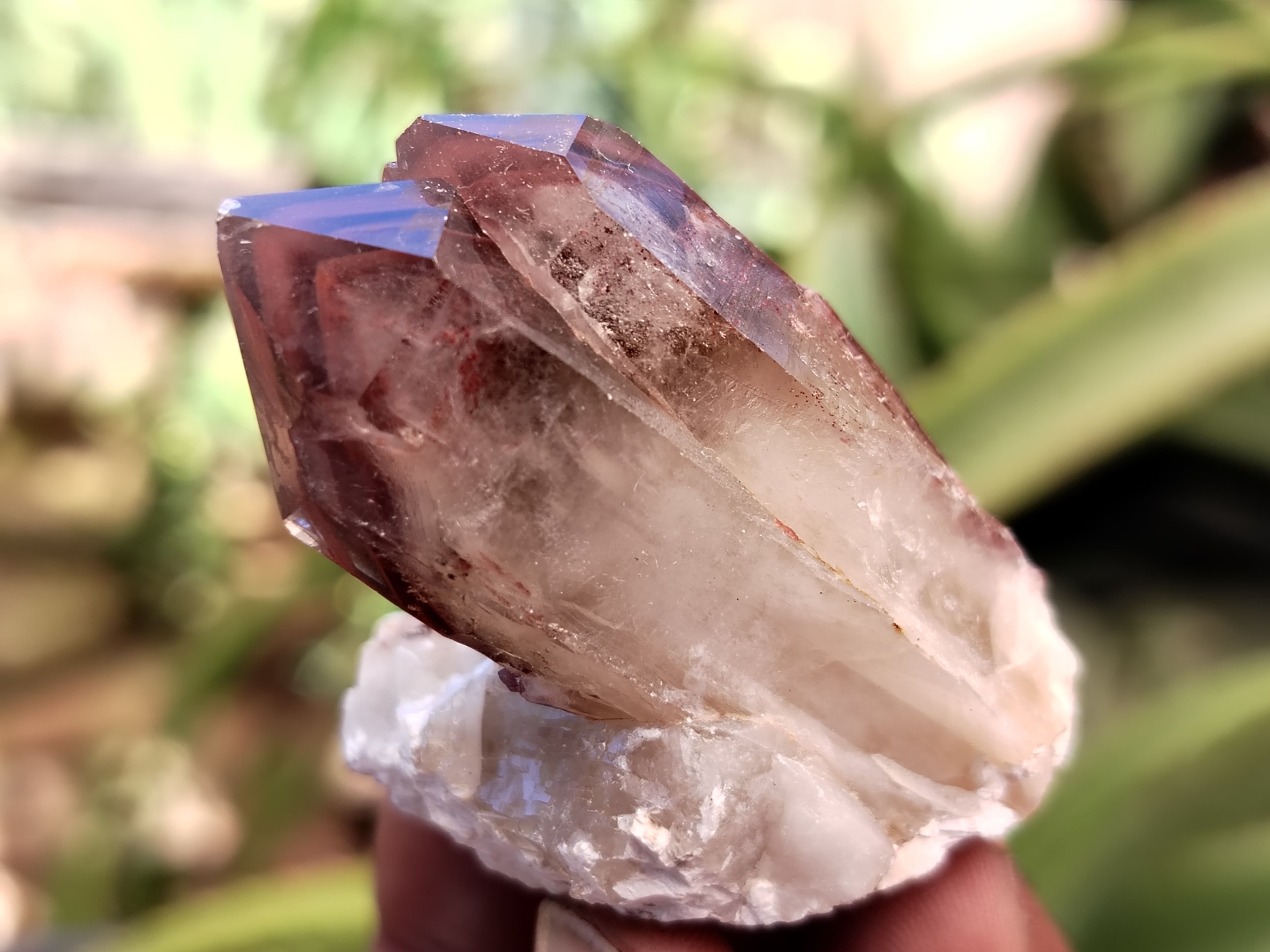 Natural Red Hematoid Quartz Crystals x 35 From Karoi, Zimbabwe - Toprock Gemstones and Minerals 