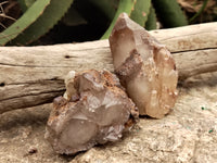 Natural Red Hematoid Quartz Clusters x 6 From Karoi, Zimbabwe - Toprock Gemstones and Minerals 