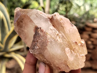 Natural Red Hematoid Quartz Clusters x 6 From Karoi, Zimbabwe - Toprock Gemstones and Minerals 