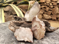 Natural Red Hematoid Quartz Clusters x 6 From Karoi, Zimbabwe - Toprock Gemstones and Minerals 