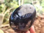 Polished Black Basalt Gemstone Eggs x 6 From Madagascar - Toprock Gemstones and Minerals 