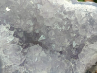 Natural Blue Lace Agate Geode Specimens x 2 From Nsanje, Malawi - Toprock Gemstones and Minerals 