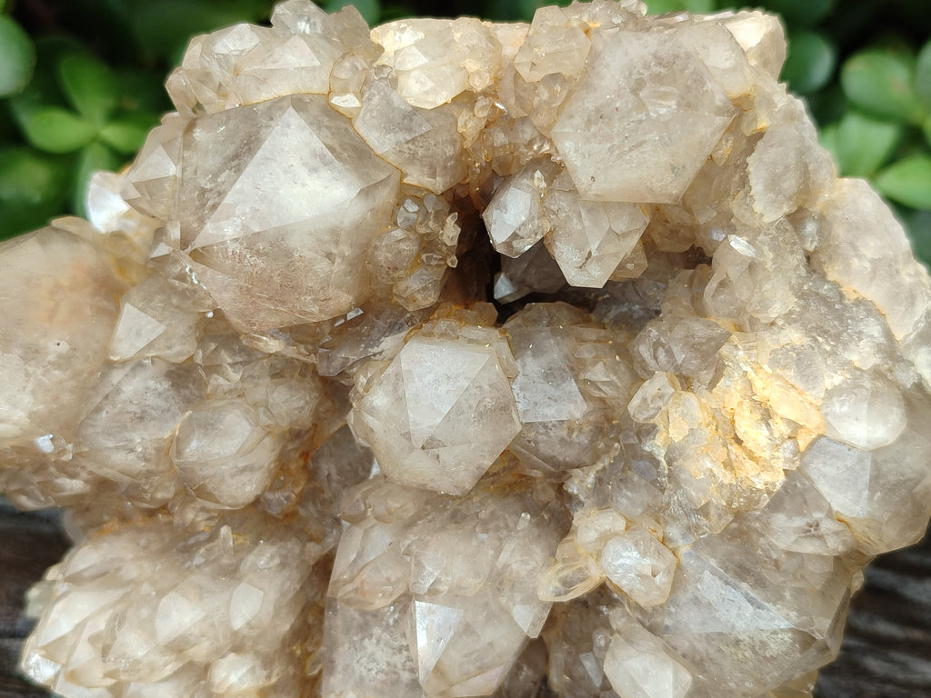 Natural Smokey Phantom Quartz Cluster x 1 From Luena, Congo - Toprock Gemstones and Minerals 