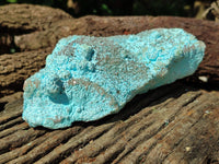 Natural Calcite Coated Chrysocolla Specimen x 1 From Congo - Toprock Gemstones and Minerals 