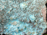Natural Calcite Coated Chrysocolla Specimen x 1 From Congo - Toprock Gemstones and Minerals 