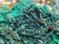 Natural Malachite Stalactite Specimen x 1 From Kolwezi, Congo - Toprock Gemstones and Minerals 