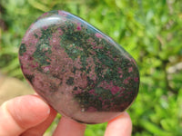 Polished Ruby Corundum In Chrome Verdite Free Forms x 6 From Zimbabwe - Toprock Gemstones and Minerals 