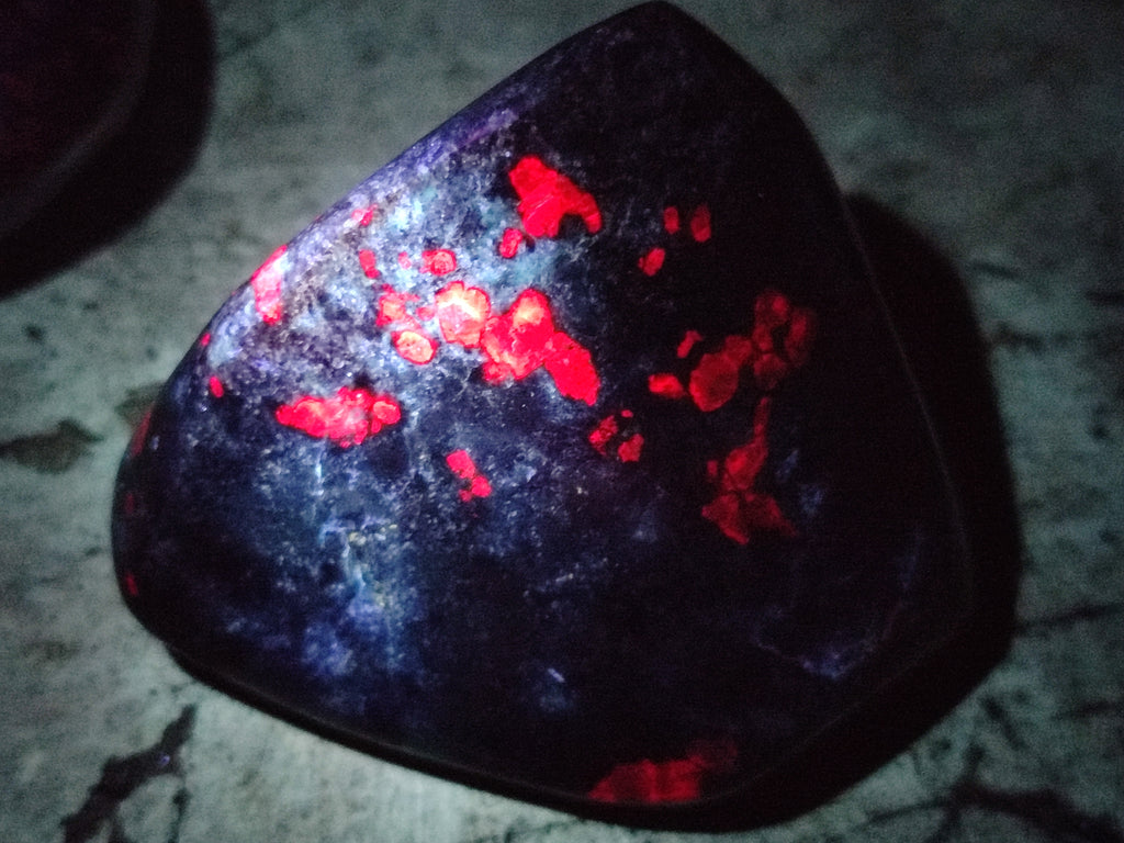 Polished Ruby Corundum In Chrome Verdite Free Forms x 6 From Zimbabwe - Toprock Gemstones and Minerals 