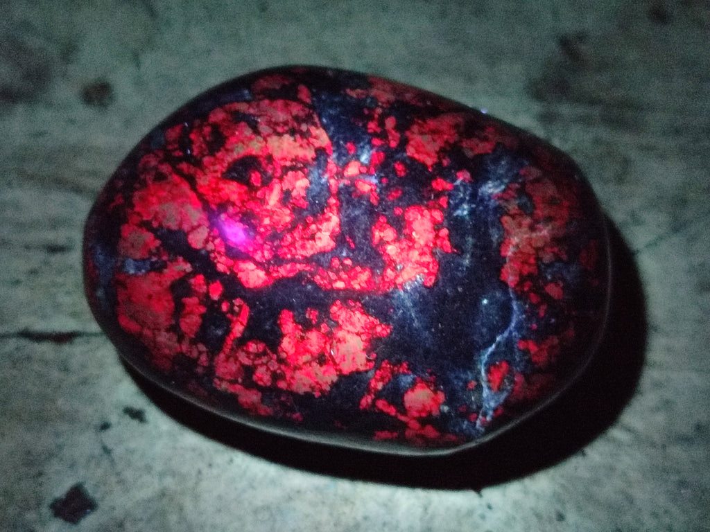 Polished Ruby Corundum In Chrome Verdite Free Forms x 6 From Zimbabwe - Toprock Gemstones and Minerals 