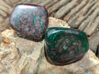 Polished Ruby Corundum In Chrome Verdite Free Forms x 6 From Zimbabwe - Toprock Gemstones and Minerals 