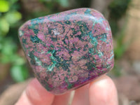 Polished Ruby Corundum In Chrome Verdite Free Forms x 6 From Zimbabwe - Toprock Gemstones and Minerals 