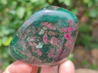 Polished Ruby Corundum In Chrome Verdite Free Forms x 6 From Zimbabwe - Toprock Gemstones and Minerals 