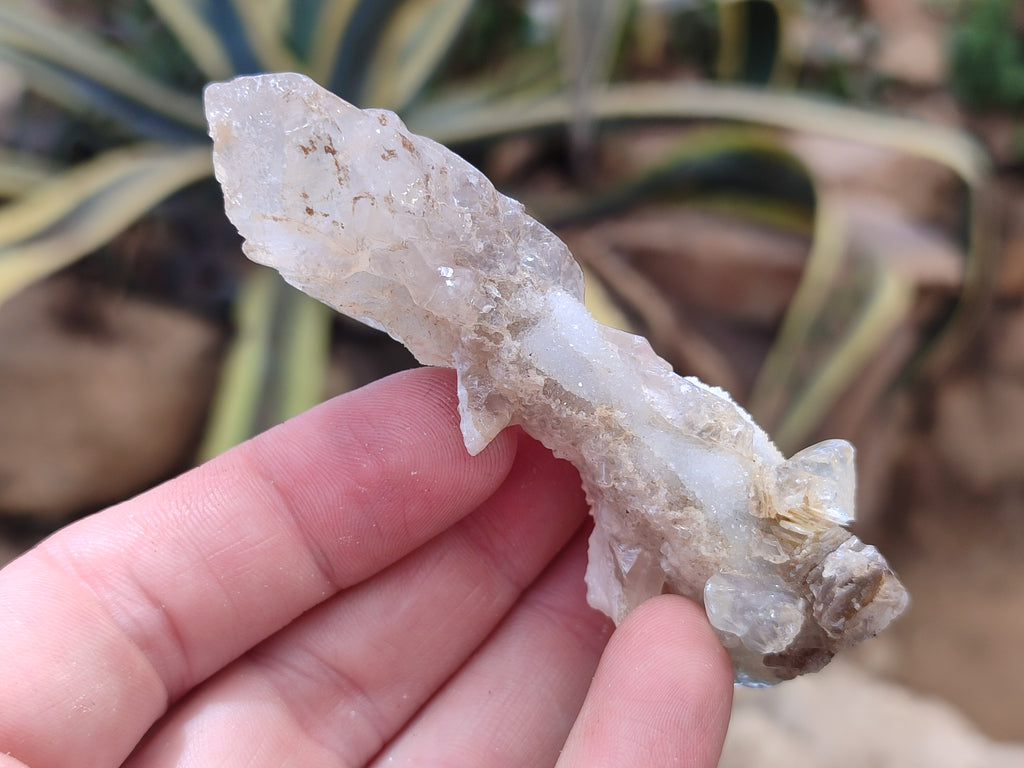 Natural Drusy Quartz Coated Calcite Pseudomorph Specimens x 12 From Alberts Mountain, Lesotho - Toprock Gemstones and Minerals 