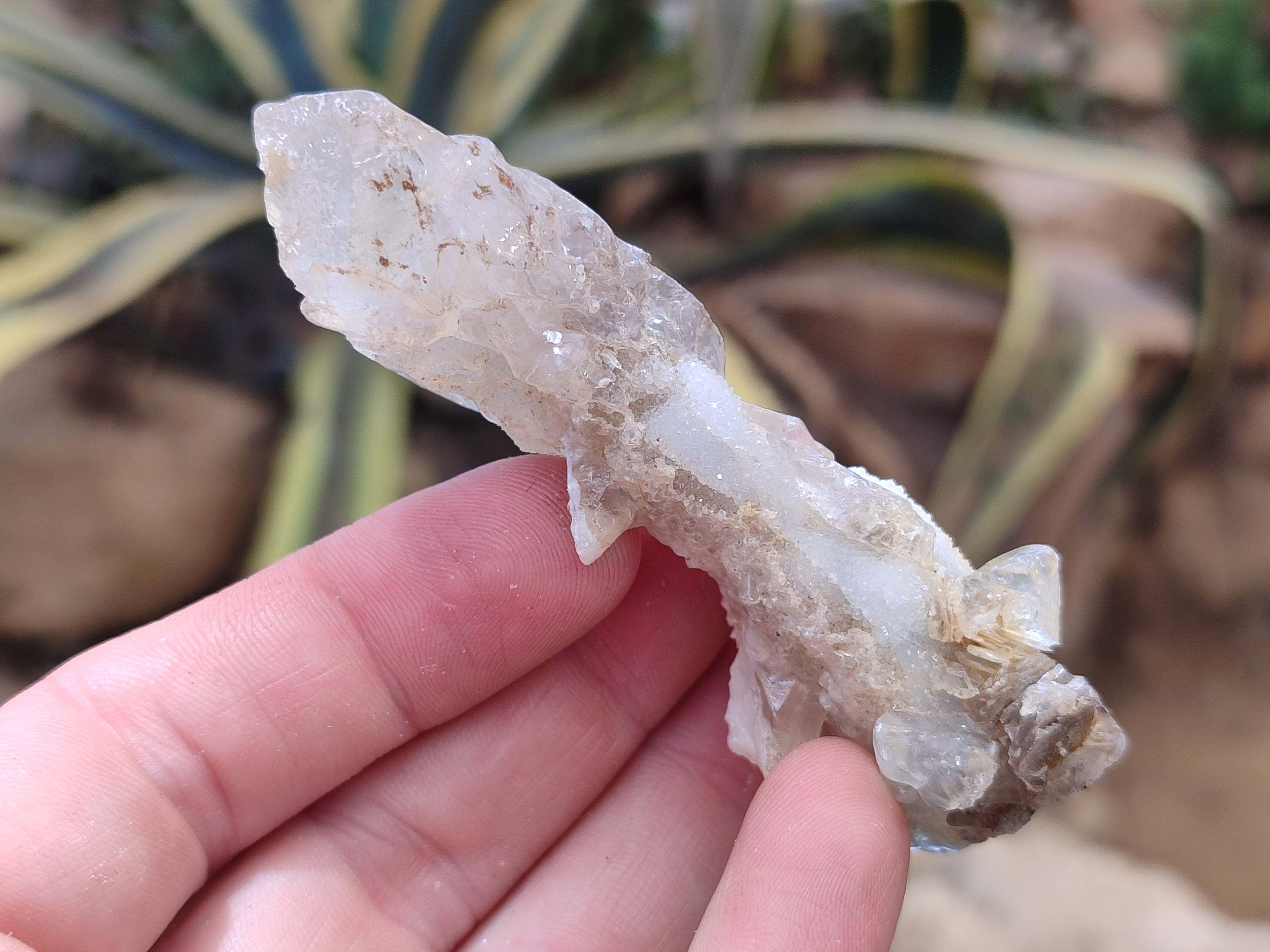 Natural Drusy Quartz Coated Calcite Pseudomorph Specimens x 12 From Alberts Mountain, Lesotho - Toprock Gemstones and Minerals 