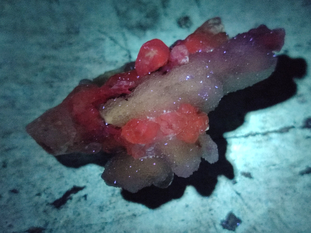 Natural Drusy Quartz Coated Calcite Pseudomorph Specimens x 12 From Alberts Mountain, Lesotho - Toprock Gemstones and Minerals 