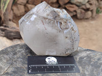 Polished Inclusion Quartz Crystals x 2 From Madagascar - Toprock Gemstones and Minerals 
