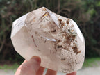 Polished Inclusion Quartz Crystals x 2 From Madagascar - Toprock Gemstones and Minerals 