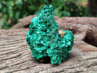 Natural Silky Malachite Specimens x 6 From Kasompe, Congo - Toprock Gemstones and Minerals 