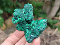 Natural Silky Malachite Specimens x 6 From Kasompe, Congo - Toprock Gemstones and Minerals 
