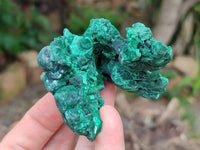 Natural Silky Malachite Specimens x 6 From Kasompe, Congo - Toprock Gemstones and Minerals 