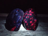 Polished Ruby Corundum In Chrome Verdite Standing Free Forms x 4 From Zimbabwe - Toprock Gemstones and Minerals 
