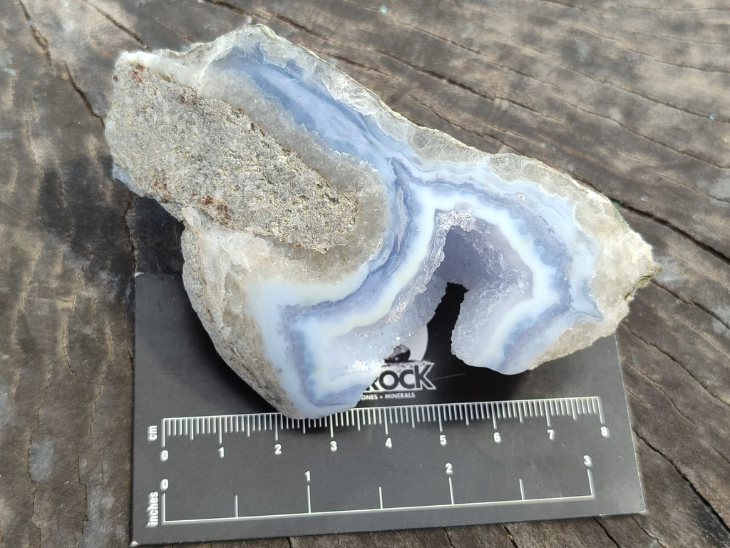 Polished Blue Lace Agate Geodes x 12 From Nsanje, Malawi - Toprock Gemstones and Minerals 