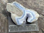 Polished Blue Lace Agate Geodes x 12 From Nsanje, Malawi - Toprock Gemstones and Minerals 