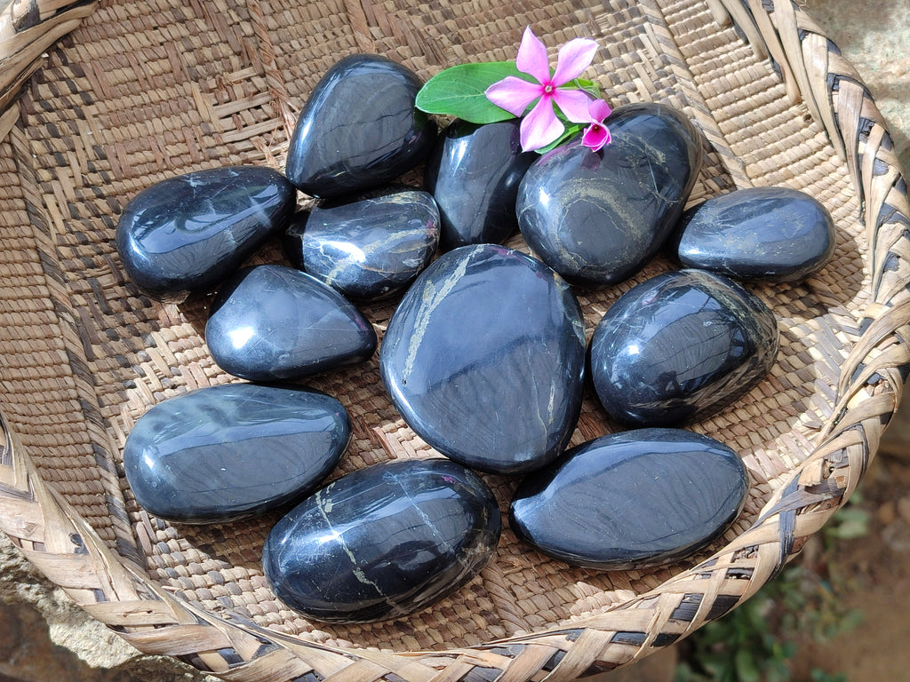 Polished Pharaoh Stone Free Forms x 12 Zimbabwe - Toprock Gemstones and Minerals 