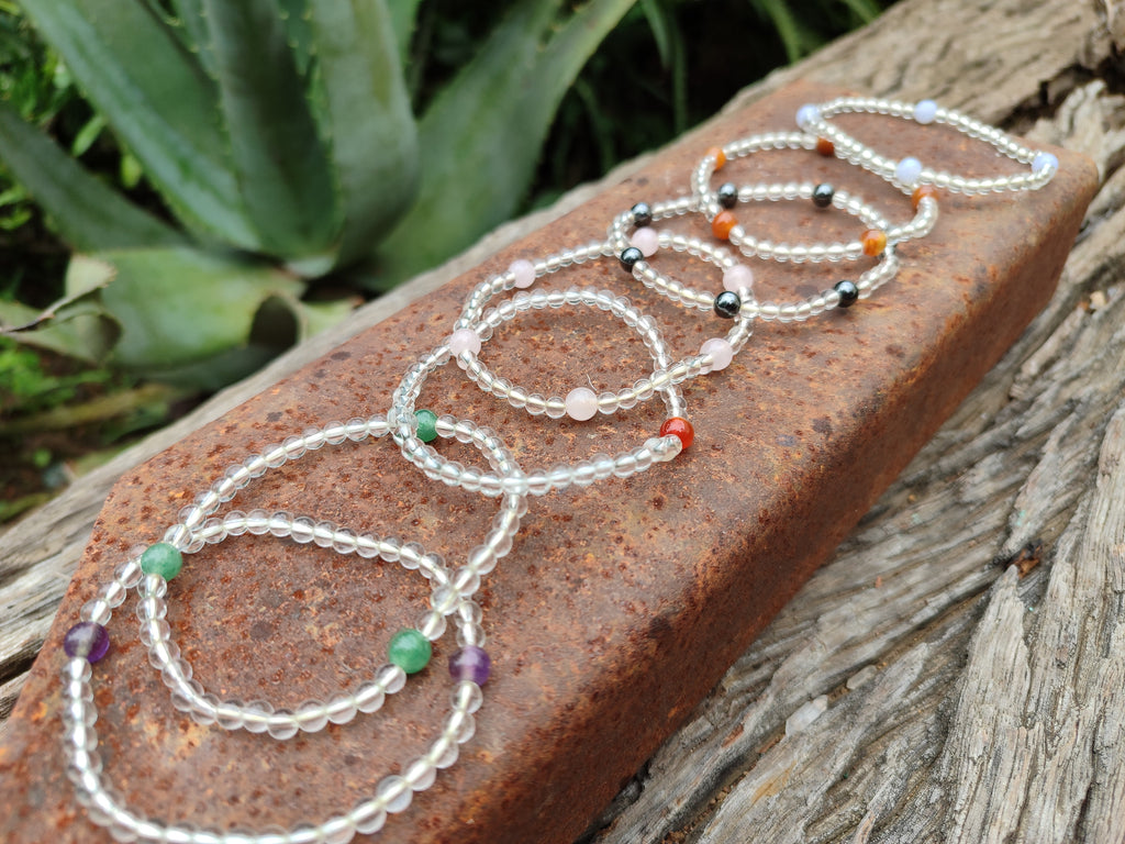 Hand Made Stone Bead Bracelets - sold per item - From China - Toprock Gemstones and Minerals 