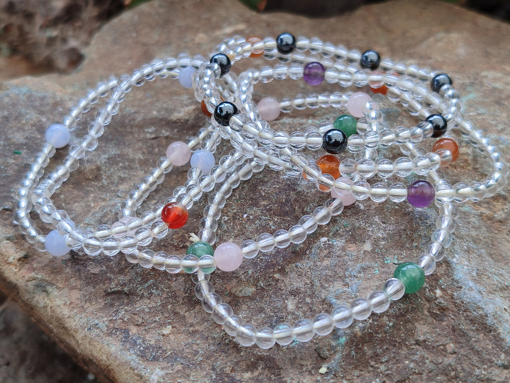Hand Made Stone Bead Bracelets - sold per item - From China - Toprock Gemstones and Minerals 