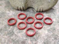 Hand Made Red Jasper Rings - sold per item - From South Africa