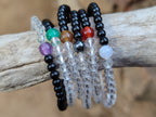 Hand Made Stone Bead Bracelets x 12 From China - Toprock Gemstones and Minerals 