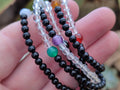 Hand Made Stone Bead Bracelets x 12 From China - Toprock Gemstones and Minerals 