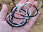 Hand Made Stone Bead Bracelets x 12 From China - Toprock Gemstones and Minerals 