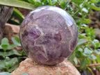 Polished Chevron Amethyst Sphere x 1 From Madagascar - Toprock Gemstones and Minerals 