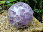 Polished Chevron Amethyst Sphere x 1 From Madagascar - Toprock Gemstones and Minerals 
