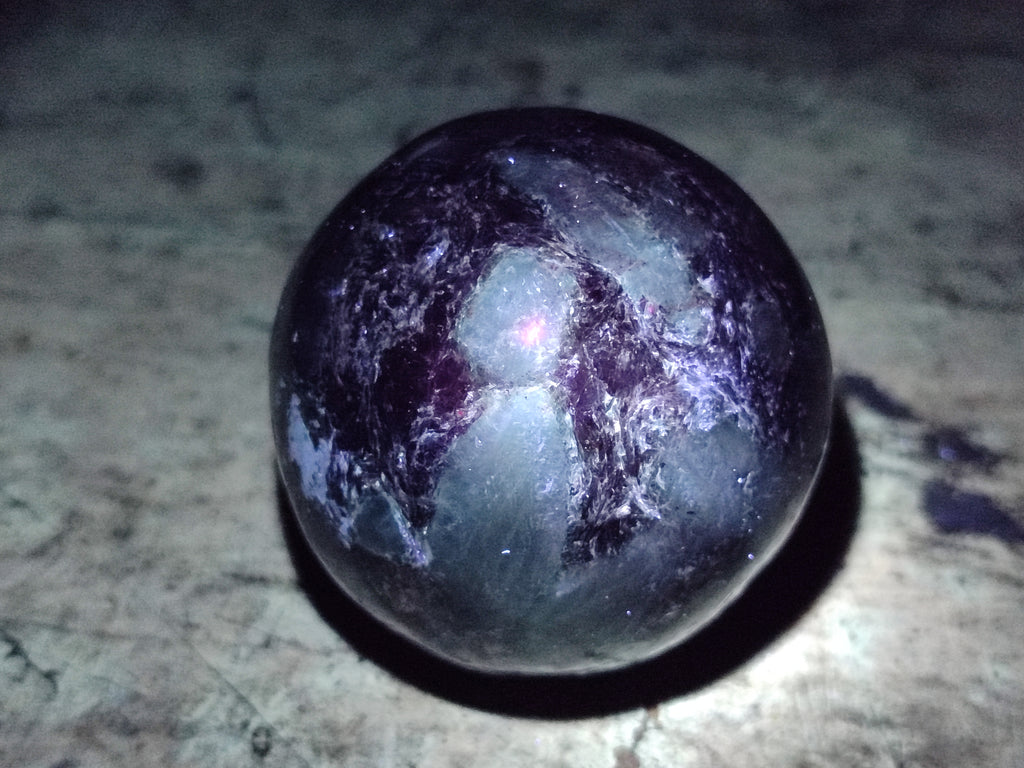 Polished Emerald Mica In Matrix Spheres x 2 From Mutoko, Zimbabwe - Toprock Gemstones and Minerals 