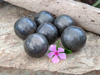Polished Pharaoh Stone Spheres x 6 Zimbabwe - Toprock Gemstones and Minerals 